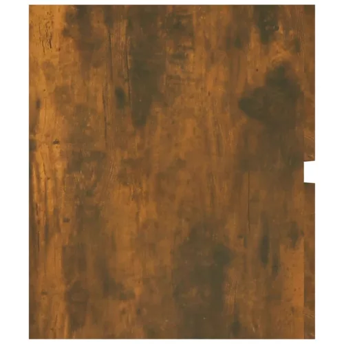 Füstös tölgy színű szerelt fa mosdószekrény 100 x 38,5 x 45 cm