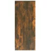 Füstös tölgy színű szerelt fa fürdőszobaszekrény 60x33x80 cm