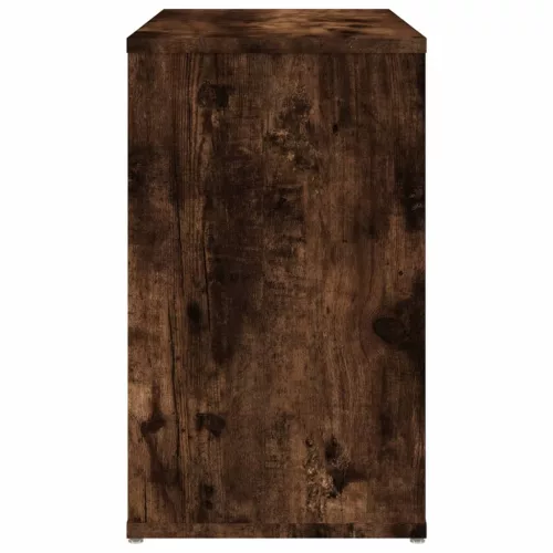 Füstös tölgy színű szerelt fa kisszekrény 60 x 30 x 50 cm