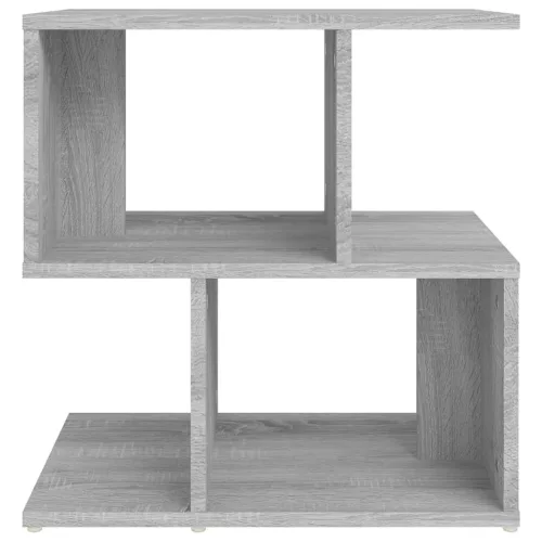 Szürke sonoma színű szerelt fa éjjeliszekrény 50 x 30 x 51,5 cm