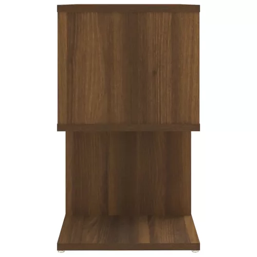 Barna tölgy színű szerelt fa éjjeliszekrény 50 x 30 x 51,5 cm
