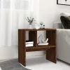 Barna tölgy színű szerelt fa kisszekrény 50 x 30 x 50 cm