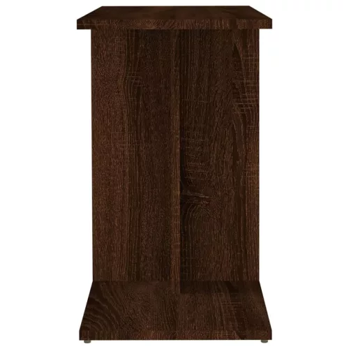 Barna tölgy színű szerelt fa kisszekrény 50 x 30 x 50 cm