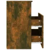 2 db füstös tölgy színű éjjeliszekrény 50 x 32 x 60 cm