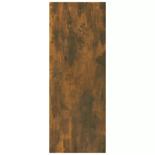 Füstös tölgyszínű szerelt fa tálalóasztal 105 x 30 x 80 cm