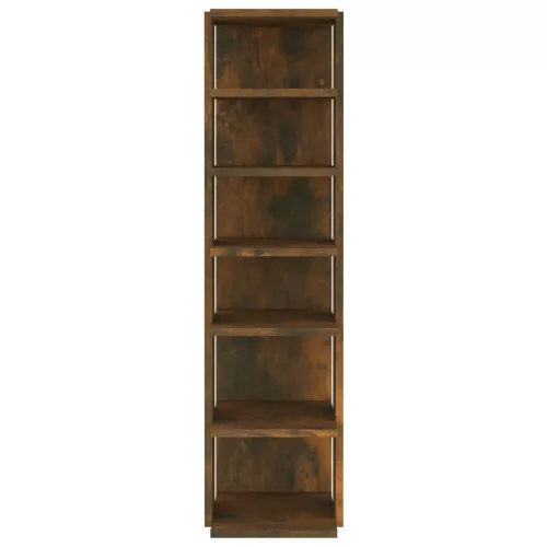2 db füstös tölgy színű szerelt fa cipőtartó 27,5 x 27 x 102 cm