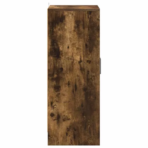Füstös tölgy színű szerelt fa cipősszekrény 60 x 35 x 92 cm