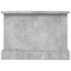Betonszürke szerelt fa dohányzóasztal 90 x 50 x 35 cm