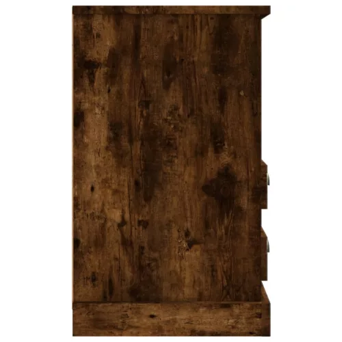 2 db füstös tölgy színű éjjeliszekrény 43 x 36 x 60 cm