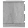Betonszürke éjjeliszekrény 60x39x45 cm
