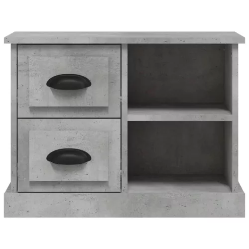 Betonszürke éjjeliszekrény 60x35,5x45 cm