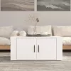 Fehér szerelt fa dohányzóasztal 80 x 50 x 36 cm