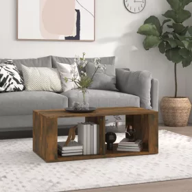   Füstös tölgy színű fatermék dohányzóasztal 100x50x36 cm