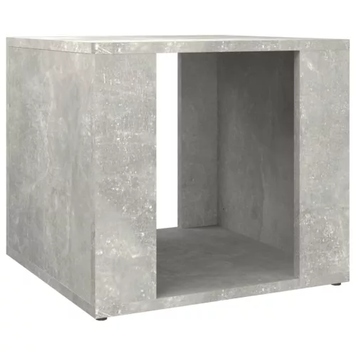 Betonszürke szerelt fa éjjeliszekrény 41 x 40 x 36 cm