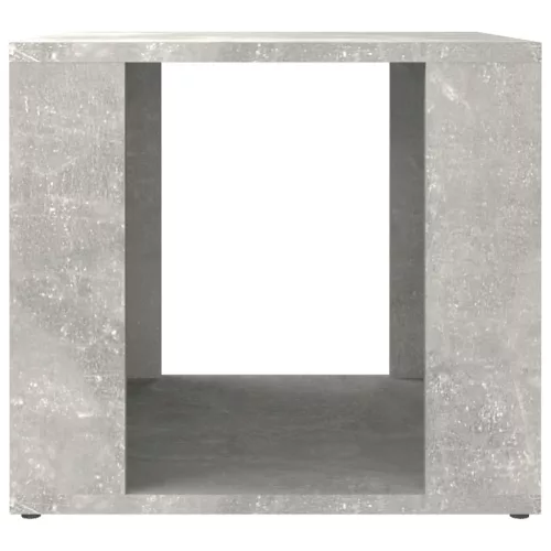 Betonszürke szerelt fa éjjeliszekrény 41 x 40 x 36 cm