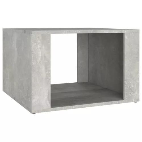 Betonszürke szerelt fa éjjeliszekrény 57 x 55 x 36 cm