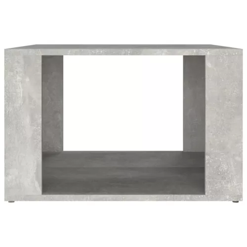Betonszürke szerelt fa éjjeliszekrény 57 x 55 x 36 cm