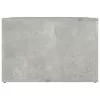Betonszürke szerelt fa éjjeliszekrény 57 x 55 x 36 cm