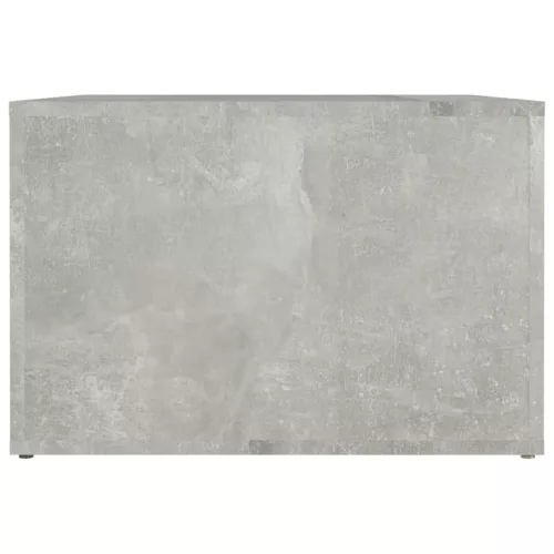 Betonszürke szerelt fa éjjeliszekrény 57 x 55 x 36 cm