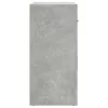 Betonszürke szerelt fa tálalószekrény 80x33x70 cm