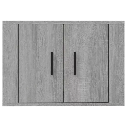 Szürke sonoma színű fali TV-szekrény 57 x 34,5 x 40 cm