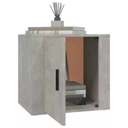 Betonszürke éjjeliszekrény 50x39x47 cm