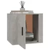 2 db betonszürke éjjeliszekrény 50x39x47 cm