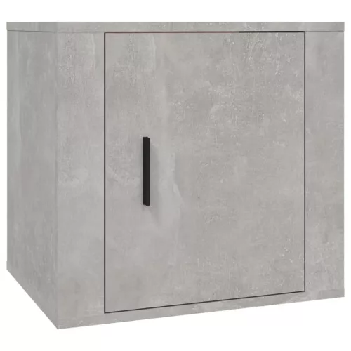 2 db betonszürke éjjeliszekrény 50x39x47 cm
