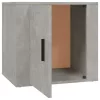 2 db betonszürke éjjeliszekrény 50x39x47 cm
