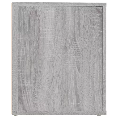 2 db szürke sonoma színű éjjeliszekrény 50x39x47 cm