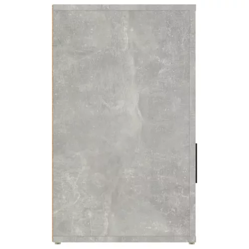 Betonszürke szerelt fa éjjeliszekrény 50 x 36 x 60 cm