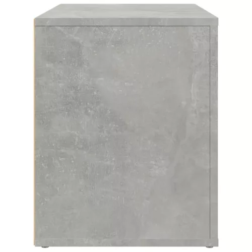 Betonszürke szerelt fa éjjeliszekrény 60 x 36 x 45 cm