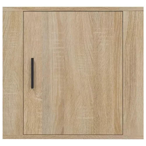 2 db sonoma tölgy falra szerelhető éjjeliszekrény 50x30x47 cm
