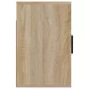2 db sonoma tölgy falra szerelhető éjjeliszekrény 50x30x47 cm