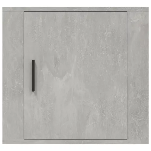 Betonszürke falra szerelhető éjjeliszekrény 50x30x47 cm