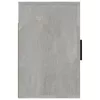 Betonszürke falra szerelhető éjjeliszekrény 50x30x47 cm