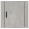 2 db betonszürke falra szerelhető éjjeliszekrény 50x30x47 cm