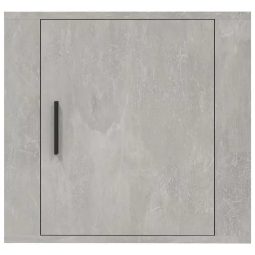 2 db betonszürke falra szerelhető éjjeliszekrény 50x30x47 cm
