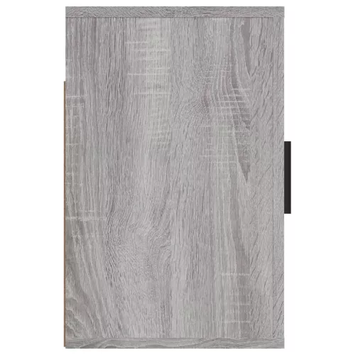 2 db szürke sonoma falra szerelhető éjjeliszekrény 50x30x47 cm