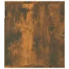 Füstös tölgy színű falra szerelhető éjjeliszekrény 50x36x40 cm