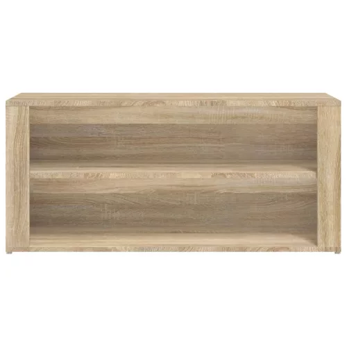 Sonoma tölgy színű szerelt fa cipőtartó 100x35x45 cm