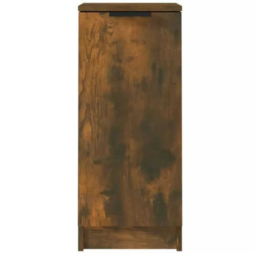 2 db füstös tölgyszínű szerelt fa tálalószekrény 30x30x70 cm