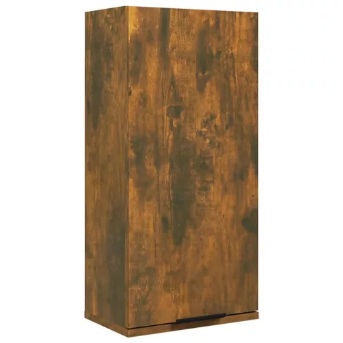 Füstös tölgy színű fali fürdőszobaszekrény 32 x 20 x 67 cm
