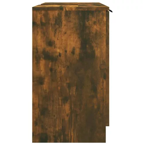 Füstös tölgyszínű szerelt fa fürdőszobaszekrény 64,5x33,5x59 cm