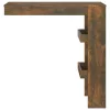 Füstös tölgy színű fatermék fali bárasztal 102 x 45 x 103,5 cm