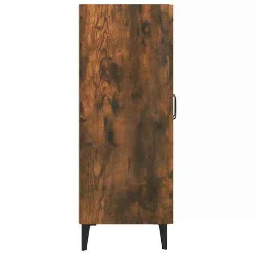 Füstös tölgy színű szerelt fa tálalószekrény 69,5 x 34 x 90 cm