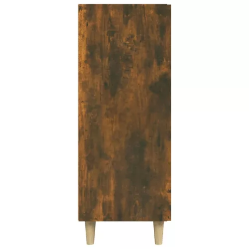Füstös tölgy színű szerelt fa tálalószekrény 69,5 x 34 x 90 cm