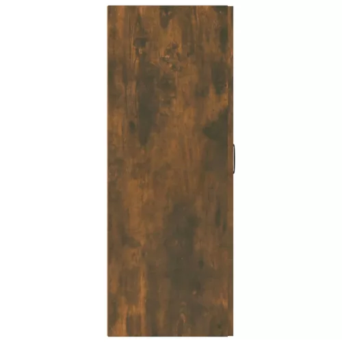 Füstös tölgy színű szerelt fa függőszekrény 69,5 x 34 x 90 cm