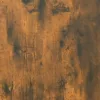 Füstös tölgy színű szerelt fa tálalószekrény 34,5 x 34 x 90 cm