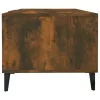 Füstös tölgy színű szerelt fa dohányzóasztal 102 x 50 x 40 cm